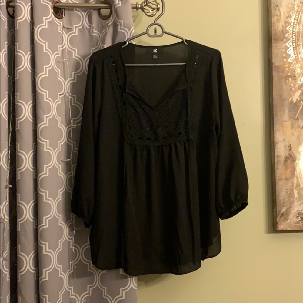 Black Tunic with lace